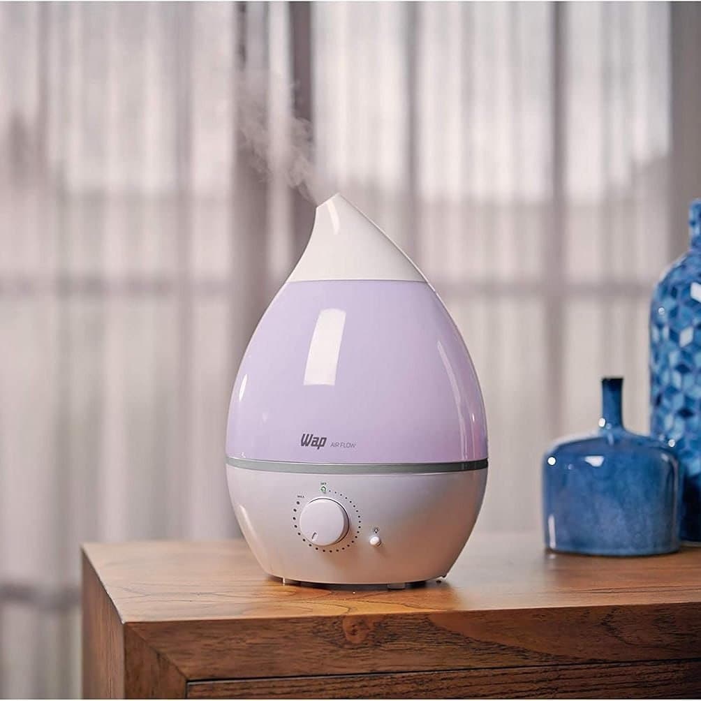WAP Umidificador de Ar AIR FLOW c/ Luminária e Difusor de Aromas, 4L 20W Bivolt