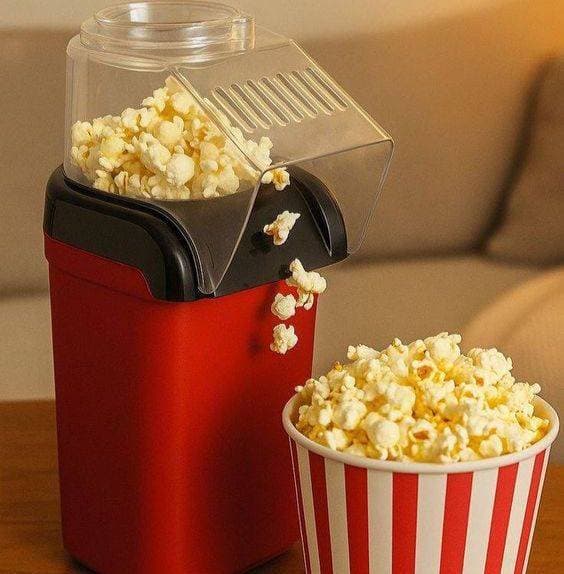 Pipoqueira Elétrica Ar Quente Máquina Fazer Pipoca Sem Óleo Minijoy - 110v